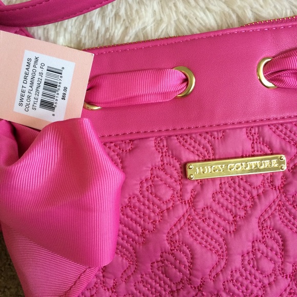 Juicy Couture pink bag with bow - Picture 2 of 5